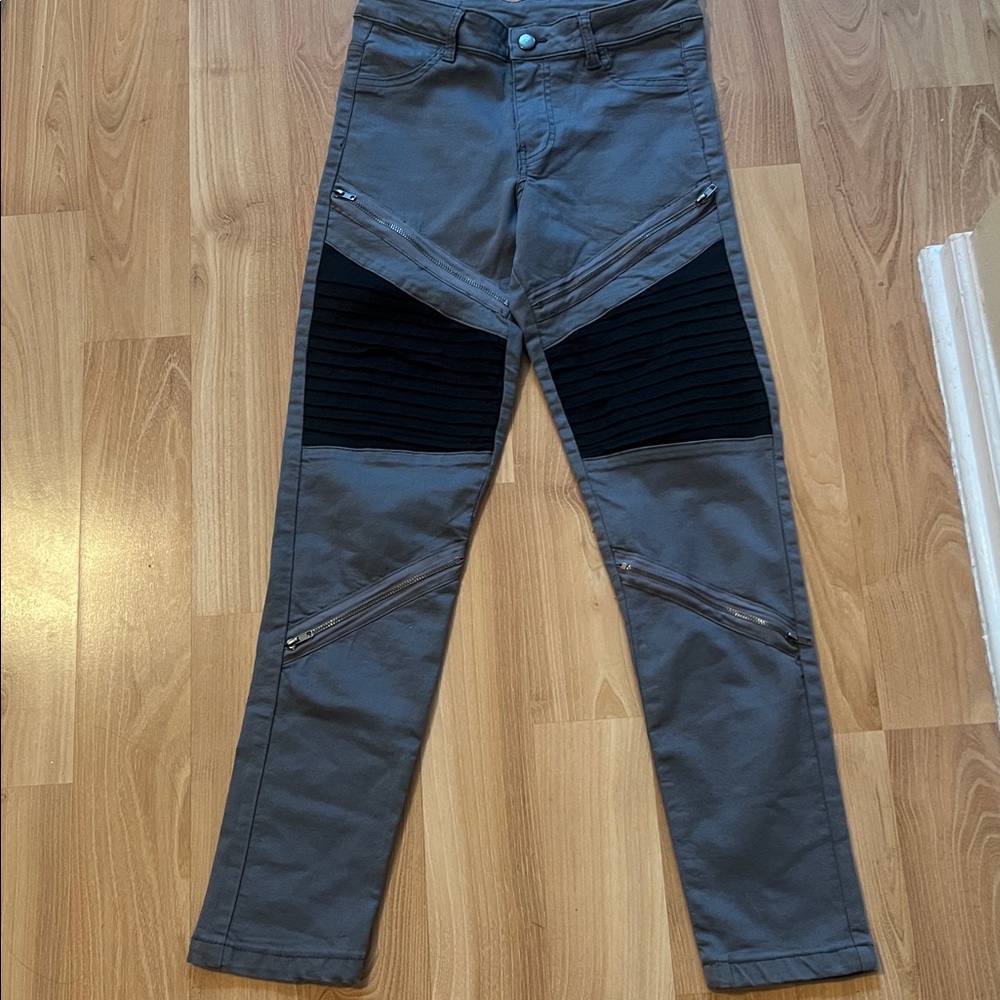 🧁Balera Zipper Detail Jean Pants W  Style  Dance Child/ Sz Med - Junior S